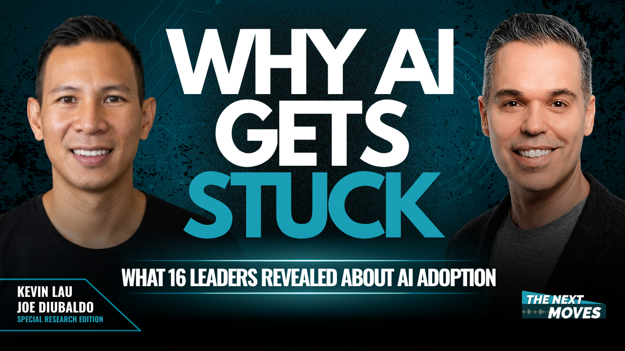 Sixteen senior leaders on what's really blocking AI adoption — why it isn't the technology, why skills never topped the list, and the three-person hire everyone is looking for.
